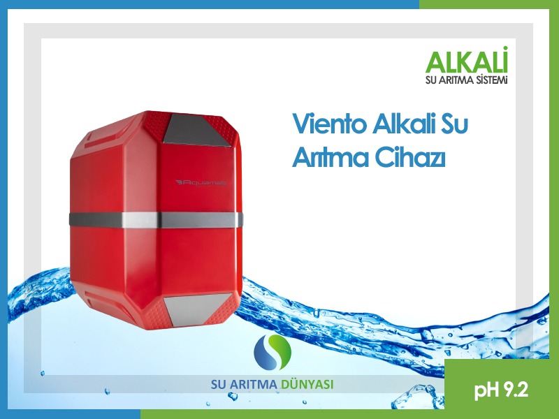 VİENTO Model Alkali Su Arıtma Cihazı